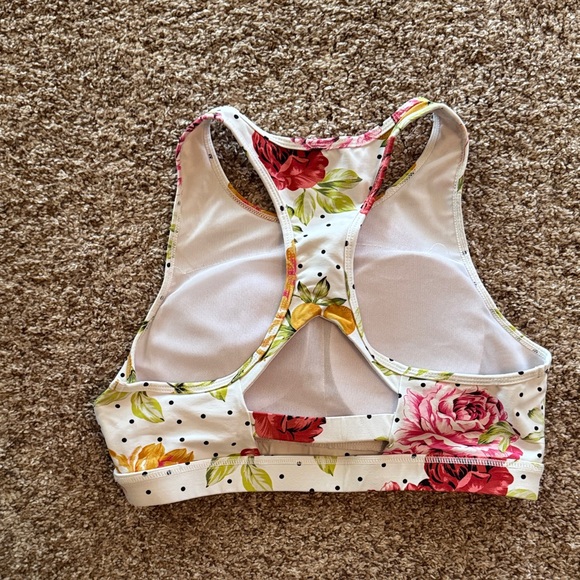 Mono B Floral Print Sports Bra and Leggings Set - Picture 7 of 9